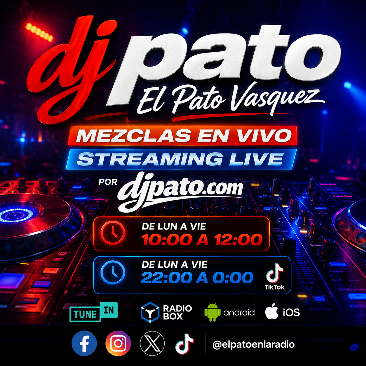 Mezclas en vivo